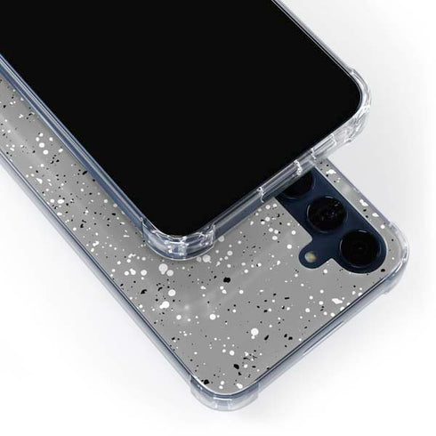 Grey Speckle Galaxy A35 5G Clear Case